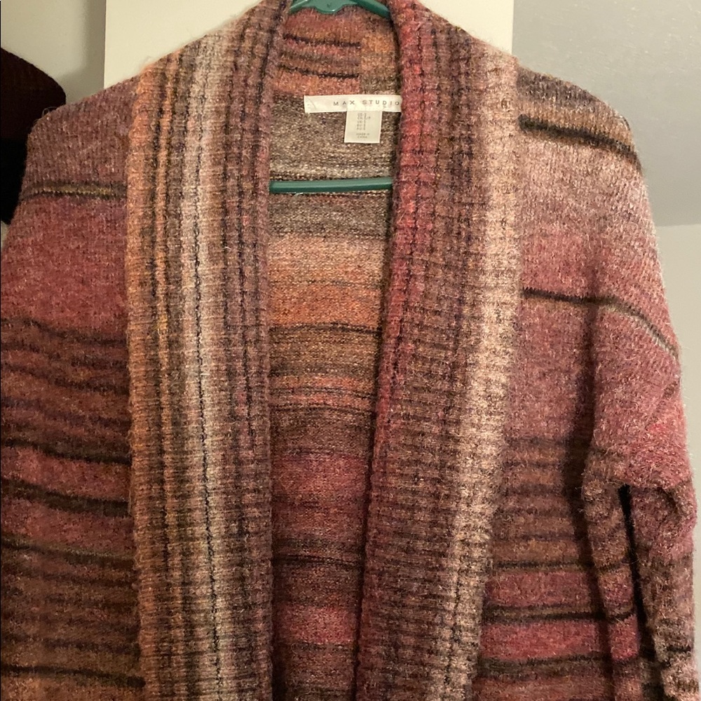 Max studios sweater jacket